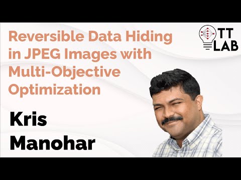 Reversible Data Hiding in JPEG Images with Multi-Objective Optimization - Kris Manohar