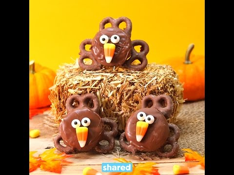 Thanksgiving Oreo Turkeys