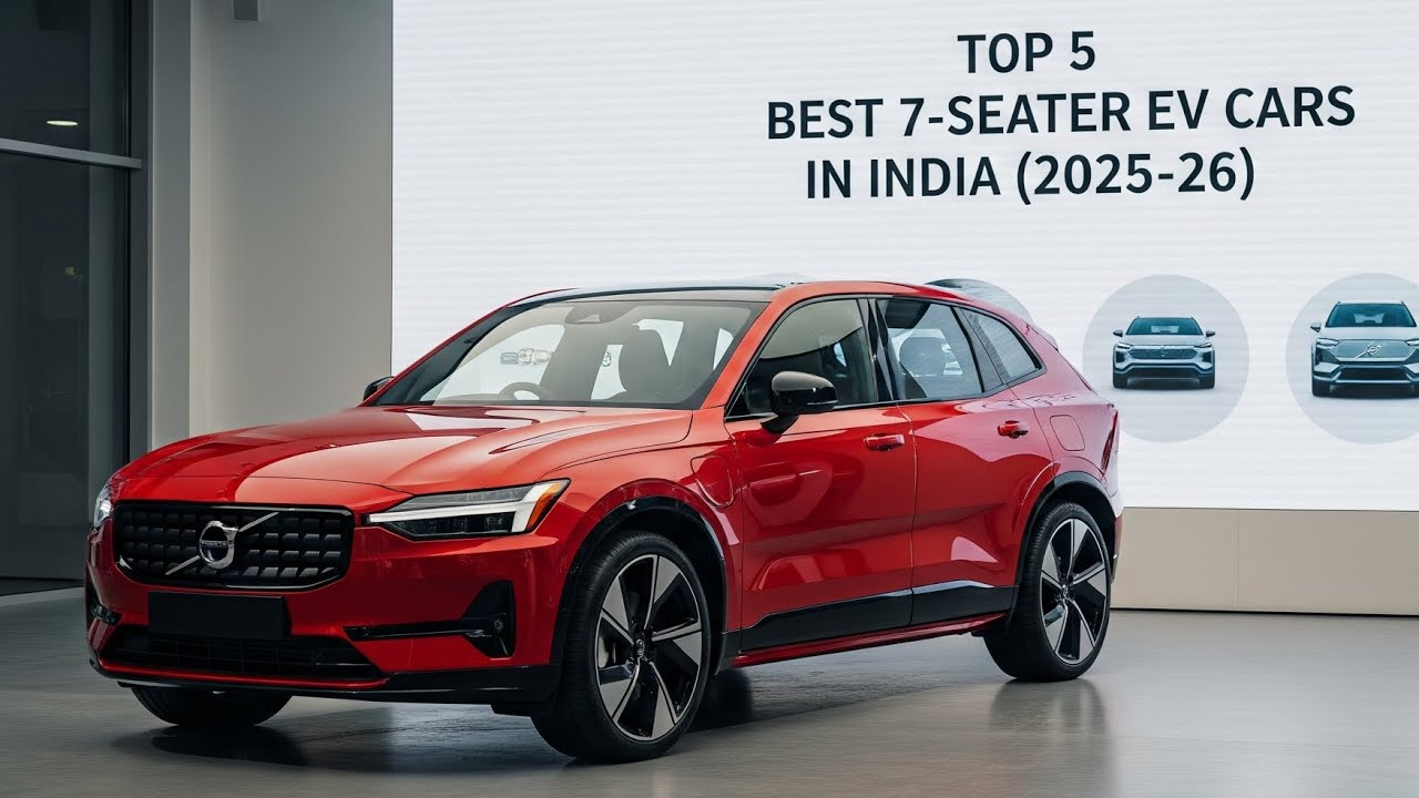 Top 5 7-Seater Electric Cars in India 2025 🔋