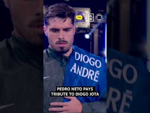 Pedro Neto pays tribute to Diogo Jota and André Silva #FIFACWC
