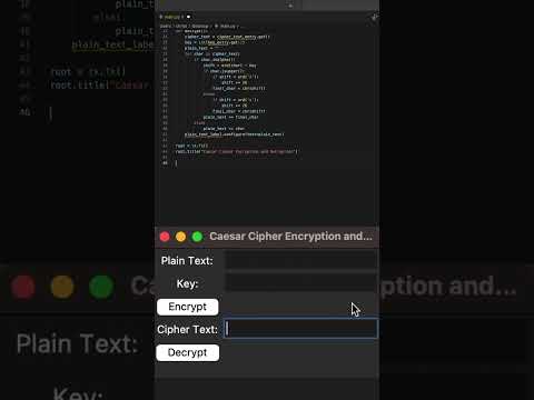 Python GUI Magic Encrypt and Decrypt like a Pro