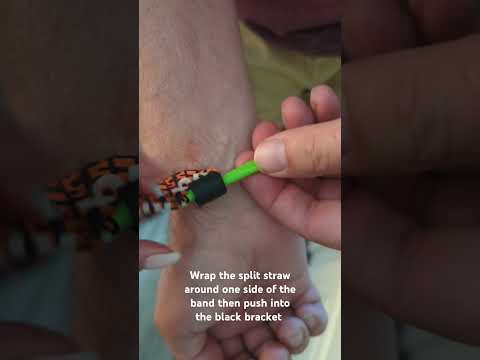 Loosen festival wristband without cutting it