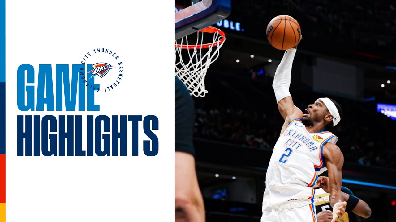OKC Thunder at Washington Wizards | Game Highlights | March 21, 2026