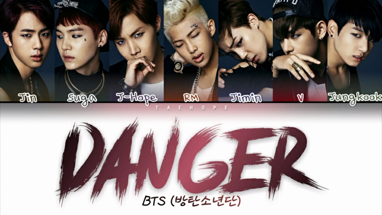 BTS - Danger (Color Coded Lyrics) πΆ