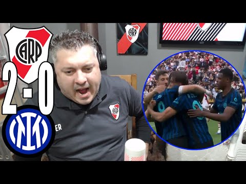 INTER 2 vs RIVER 0 - REACCION RE CONTRA RE CALIENTE