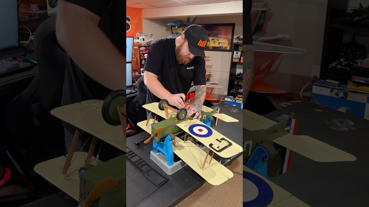 Unboxing the RC WWI S.E.5a Biplane ✈️
