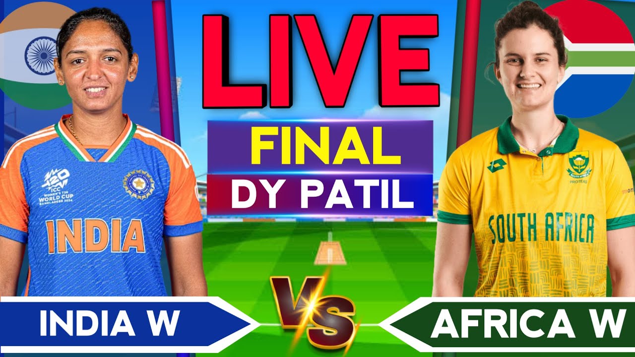 India vs South Africa Women's World Cup Final Live | Watch the Exciting Showdown! 🏆