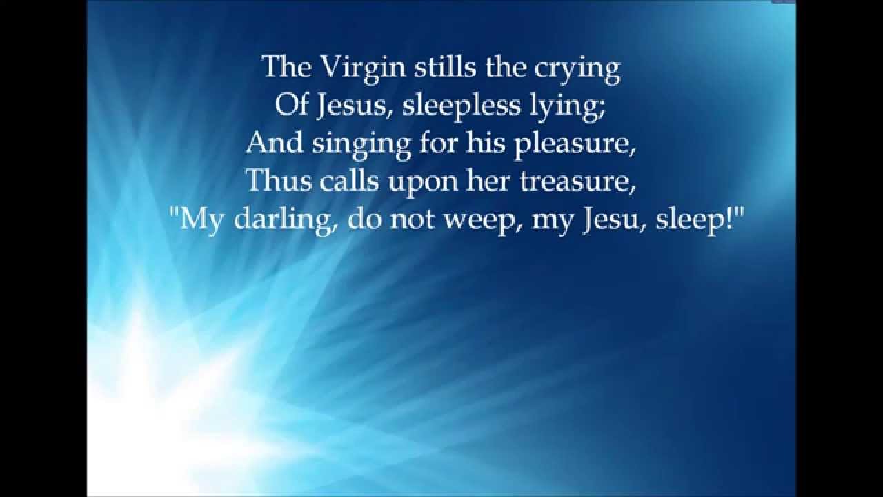 A Cradle-Song of the Virgin