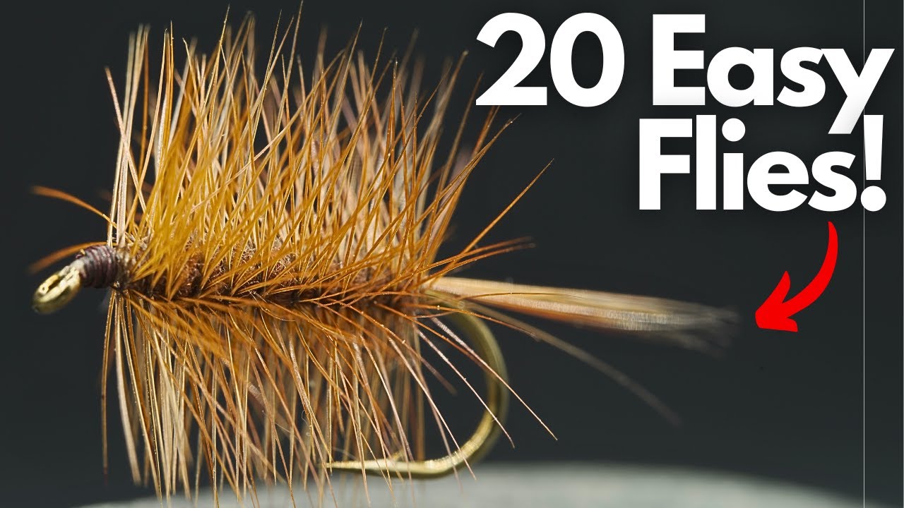 Easy Fly Patterns for Beginners 🎣