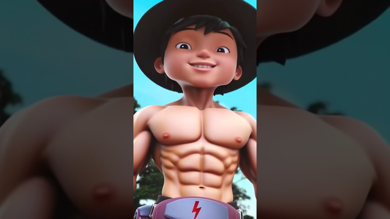 BOBOIBOY Halilintar Tampil Berotot dan Kekar! 💪
