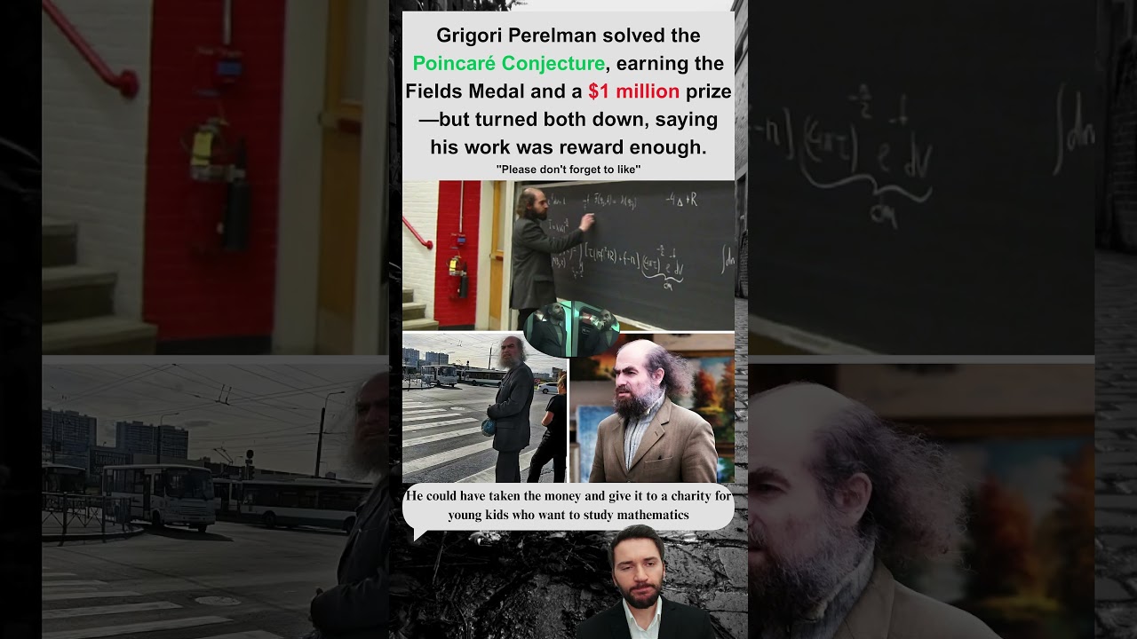Perelman Solves $1M Math Problem, Declines Fame 🧠