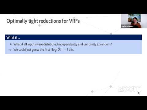 s-7: Cryptographic Primitives I