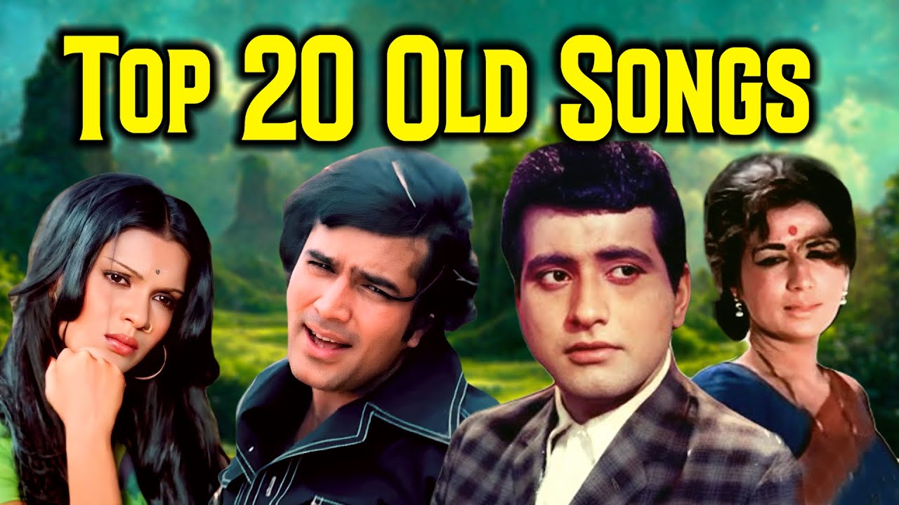 Top 20 Classic Old Songs 🎶 by Kishore, Rafi, Lata & Asha