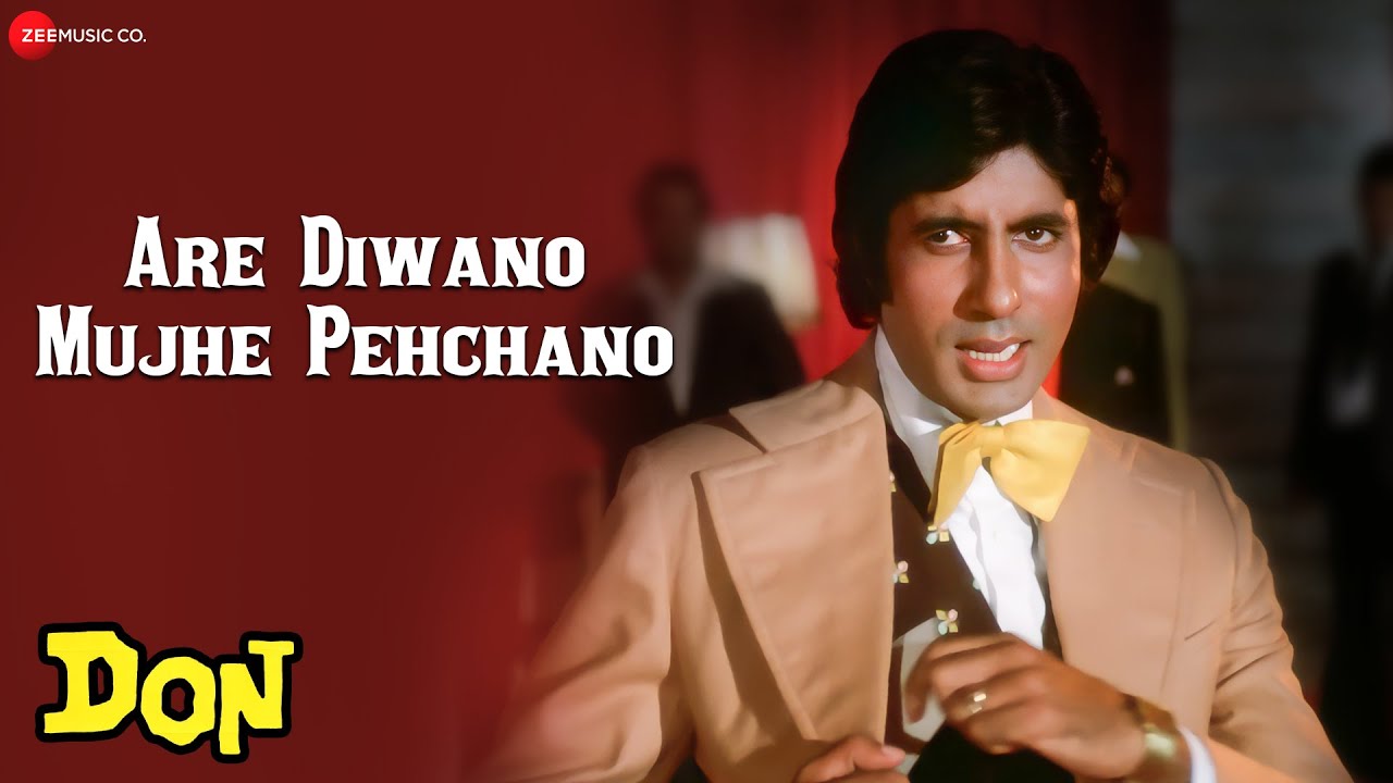 Are Diwano Mujhe Pehchano | Classic Don Song ft. Amitabh Bachchan & Zeenat Aman 🎶