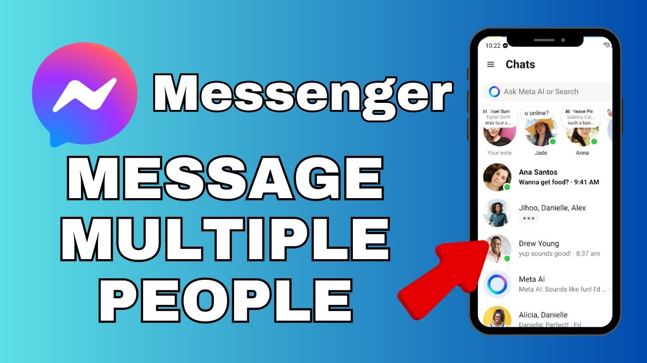 Messaging Multiple People on Facebook iPhone (2025)