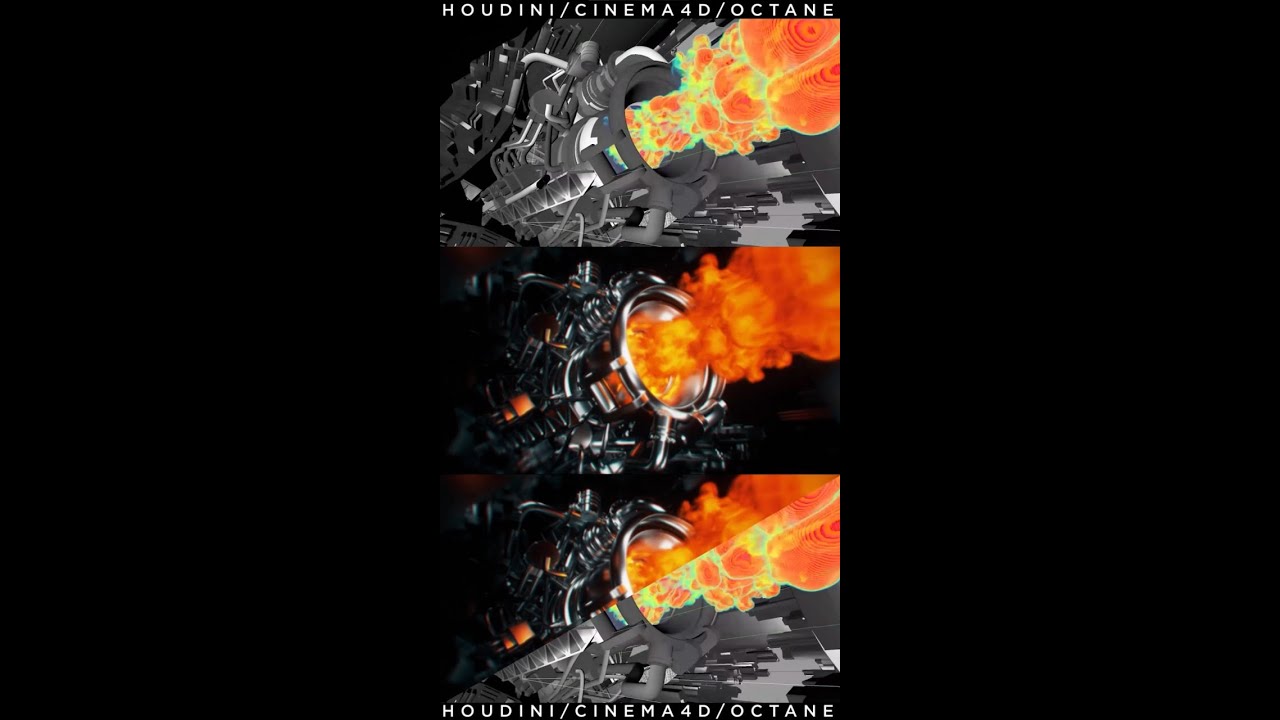 RedBull Visual Effects Breakdown: Cinema4D, Octane, Houdini & After Effects 🎥