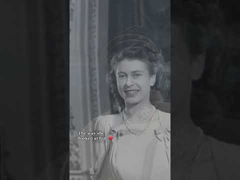 Queen Elizabeth and Prince Philip's love story in one look #royalfamily