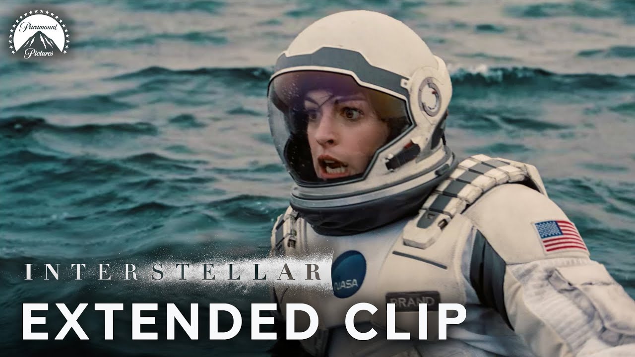 Interstellar: Tidal Wave Scene with Hathaway & McConaughey 🌊