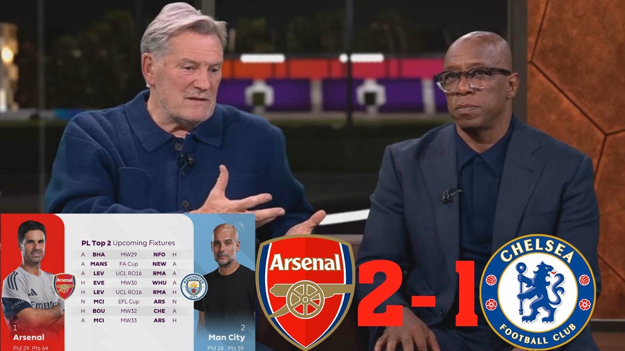 MOTD Arsenal vs Chelsea 2-1 A Big Win In The Title Race🏆 Ian Wright, Raya And Mikel Arteta Reaction