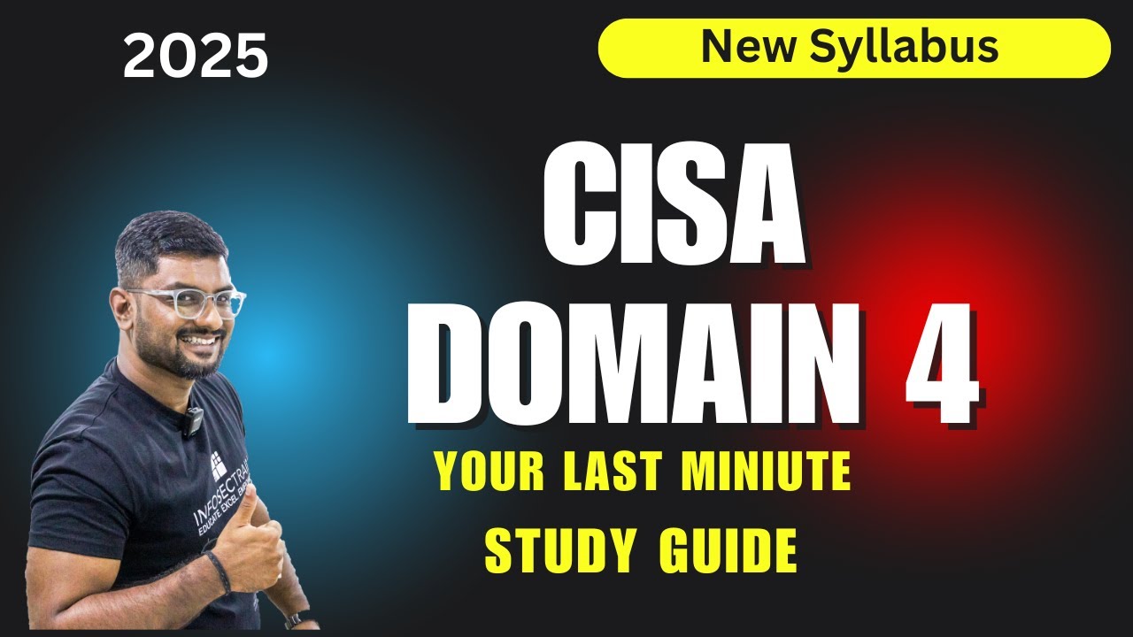 How to Pass CISA Domain 4 2025: Essential Strategies and Insights