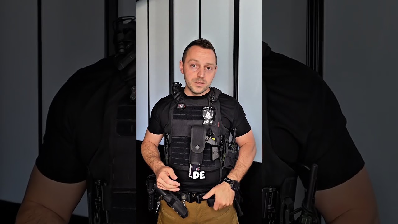 L’équipement essentiel des agents de sécurité armée