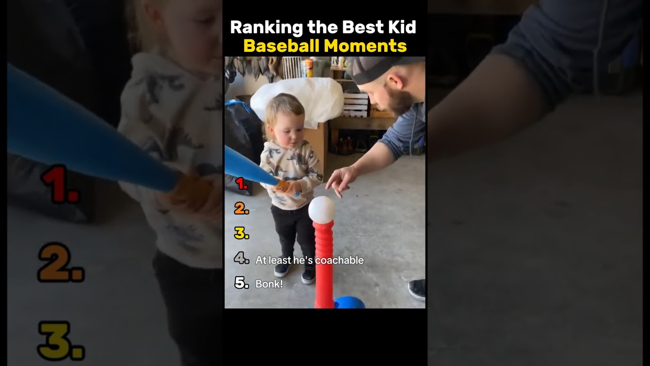 Top 10 Funniest Kids Playing Baseball Moments Ever 😂⚾