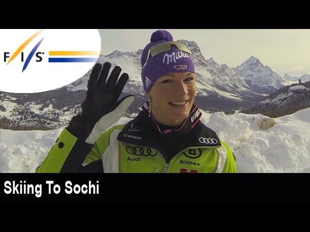 Skiing to Sochi with Gold Medalist Maria Höfl-Riesch 🏅