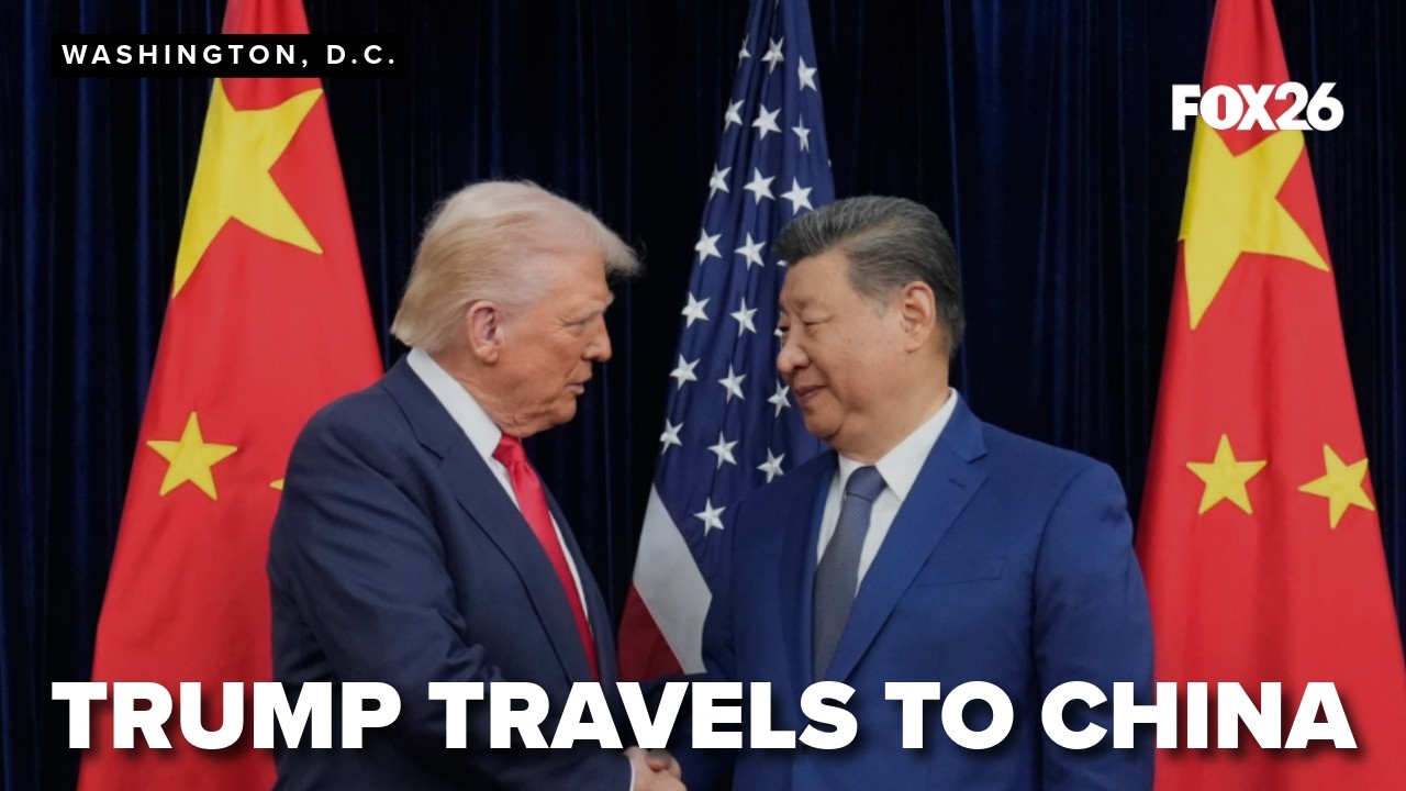 Trump Heads to China with Musk & Cook for Key Summit