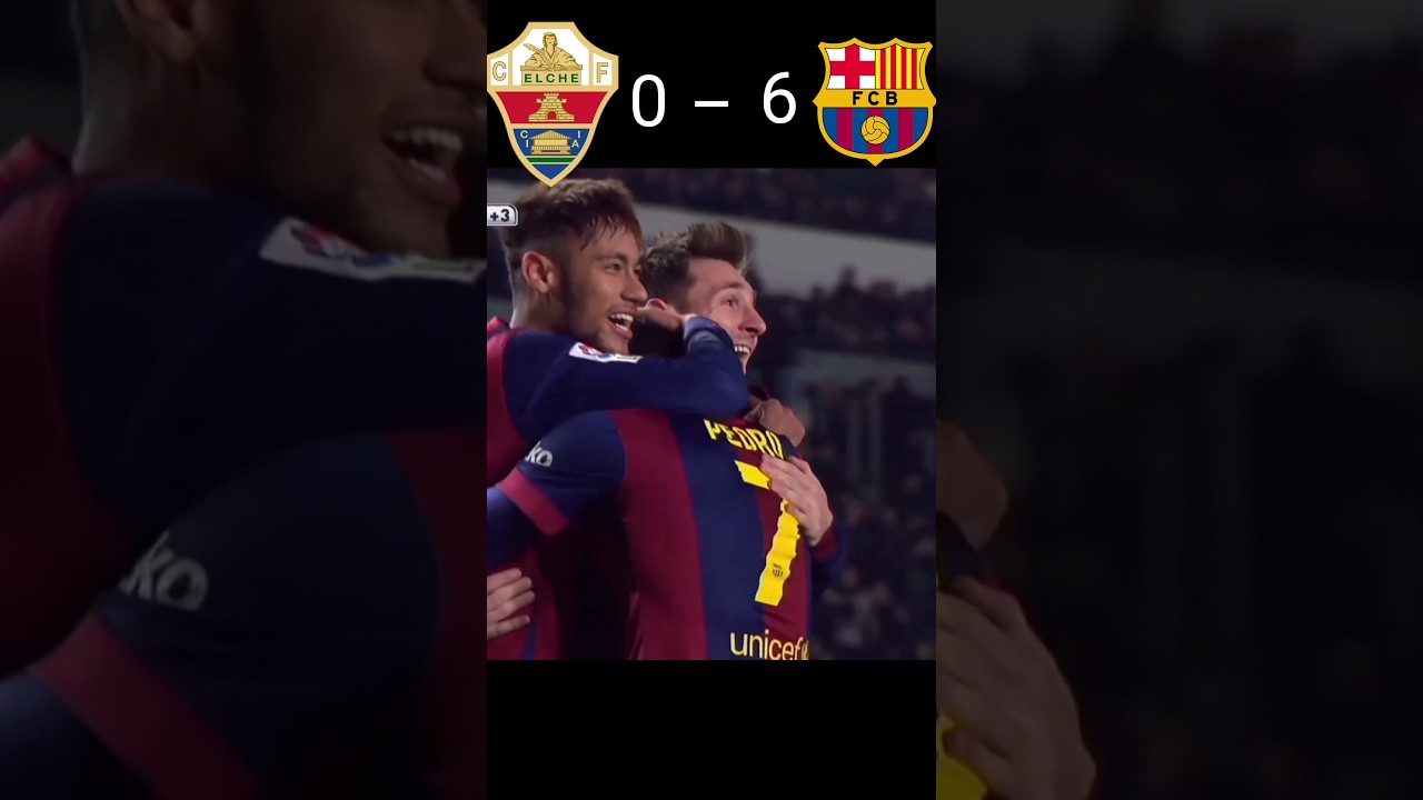 Barcelona vs Elche ⚽ Exciting Match Preview & Highlights