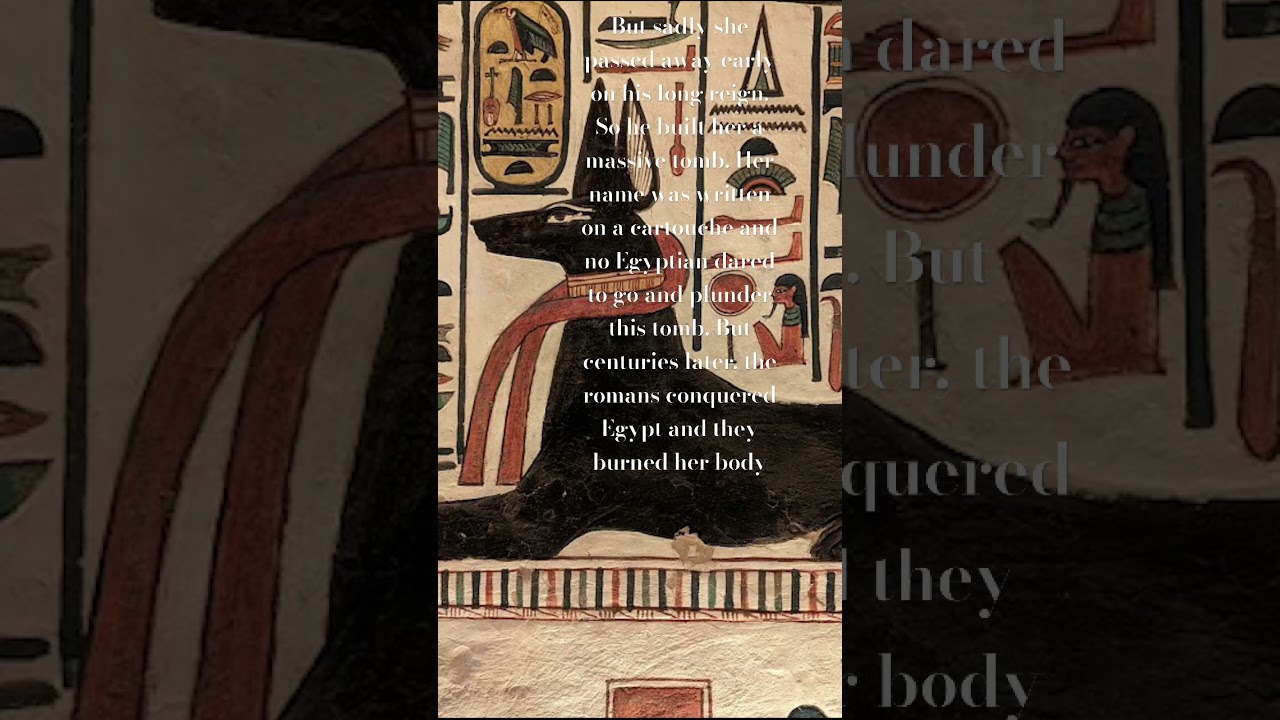 Ramses II's True Love: Nefertari 💖