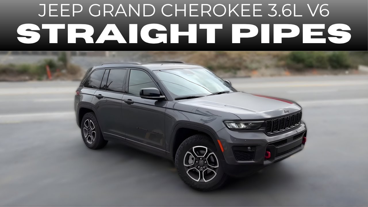 2022 Jeep Grand Cherokee Trail Hawk 3.6L with Straight Pipes 🚗