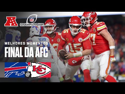 Buffalo Bills vs. Kansas City Chiefs | Melhores Momentos - Final da AFC | NFL Brasil
