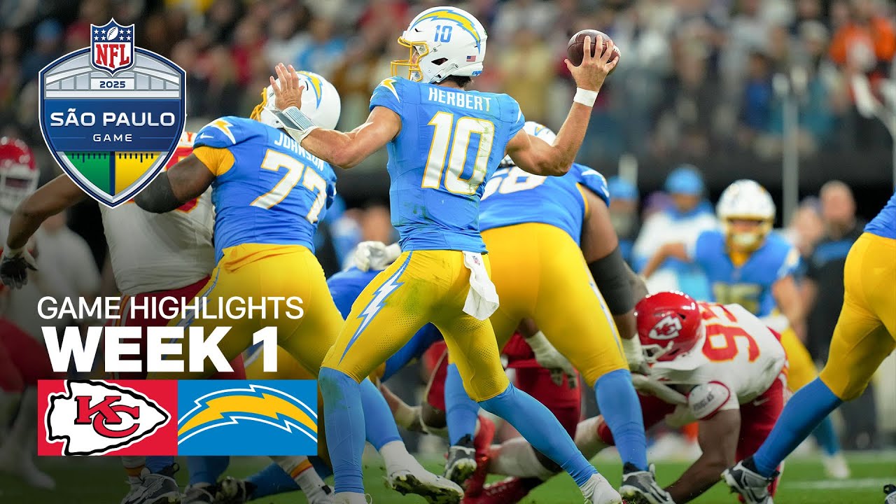 Kansas City Chiefs vs Los Angeles Chargers | Exciting Week 1 Sรฃo Paulo Highlights ๐