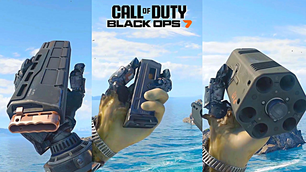 COD Black Ops 7: All Weapon Empty Mag Inspect Animations 🔫