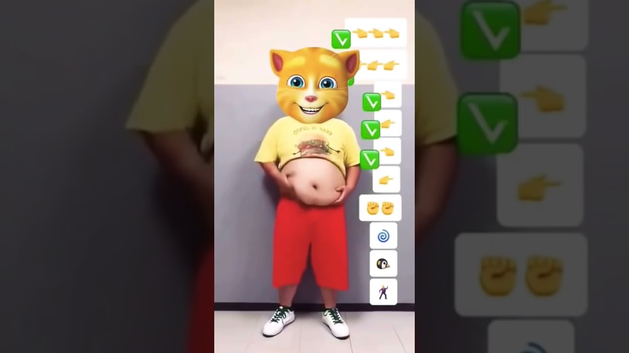 Top Funny Talking Ginner Emoji & Fat Tummy Dance Compilation #883