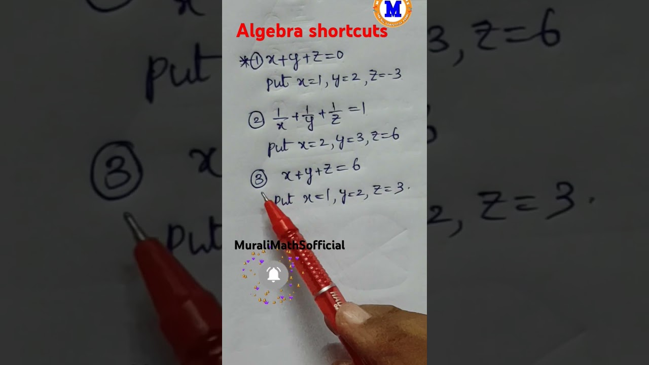 Algebra Shortcuts in Telugu 📚