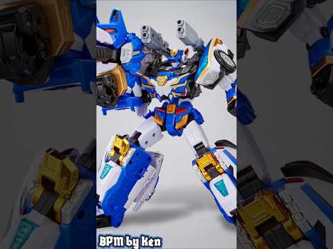 NEW, SAMG - Metal Cardbot - Blue Cop W #shorts #samg #metalcardbots #mecha #robot