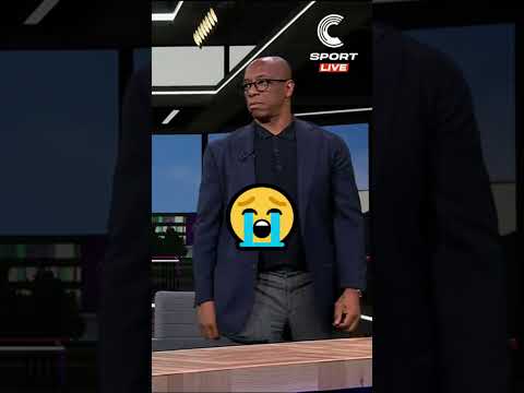 Ian Wright HILARIOUS reaction during the Leicester v Arsenal game! 🤣