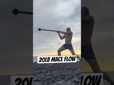 20lb Steel Mace Flow #steelmace #macebell #steelmaceflow #art #shorts #workout