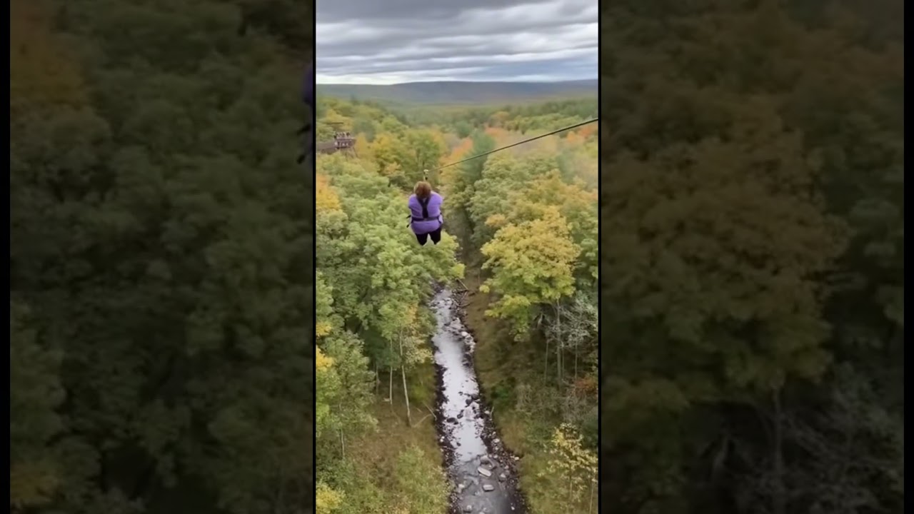 Epic Zip Line Fail: What Went Wrong? 😱