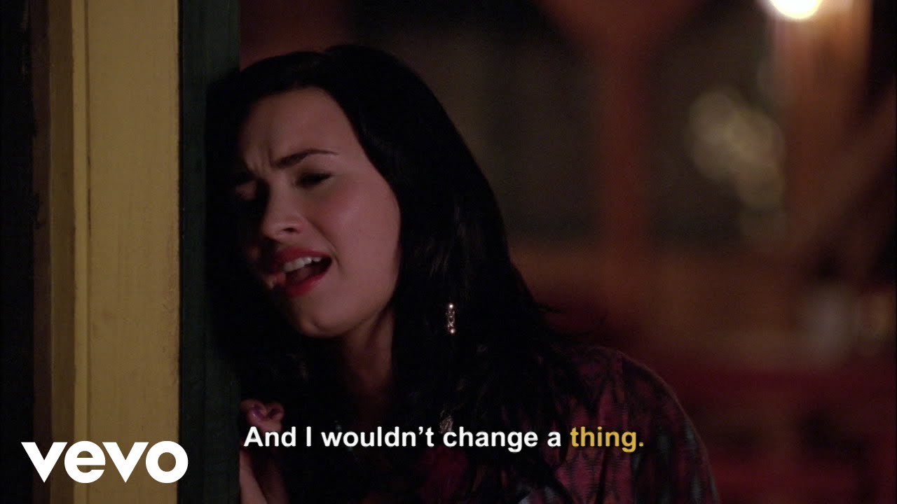 Demi Lovato & Joe Jonas - Wouldn't Change a Thing (Camp Rock 2 Sing-Along)