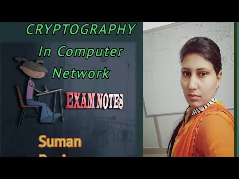 Cryptography in computer network in hindi