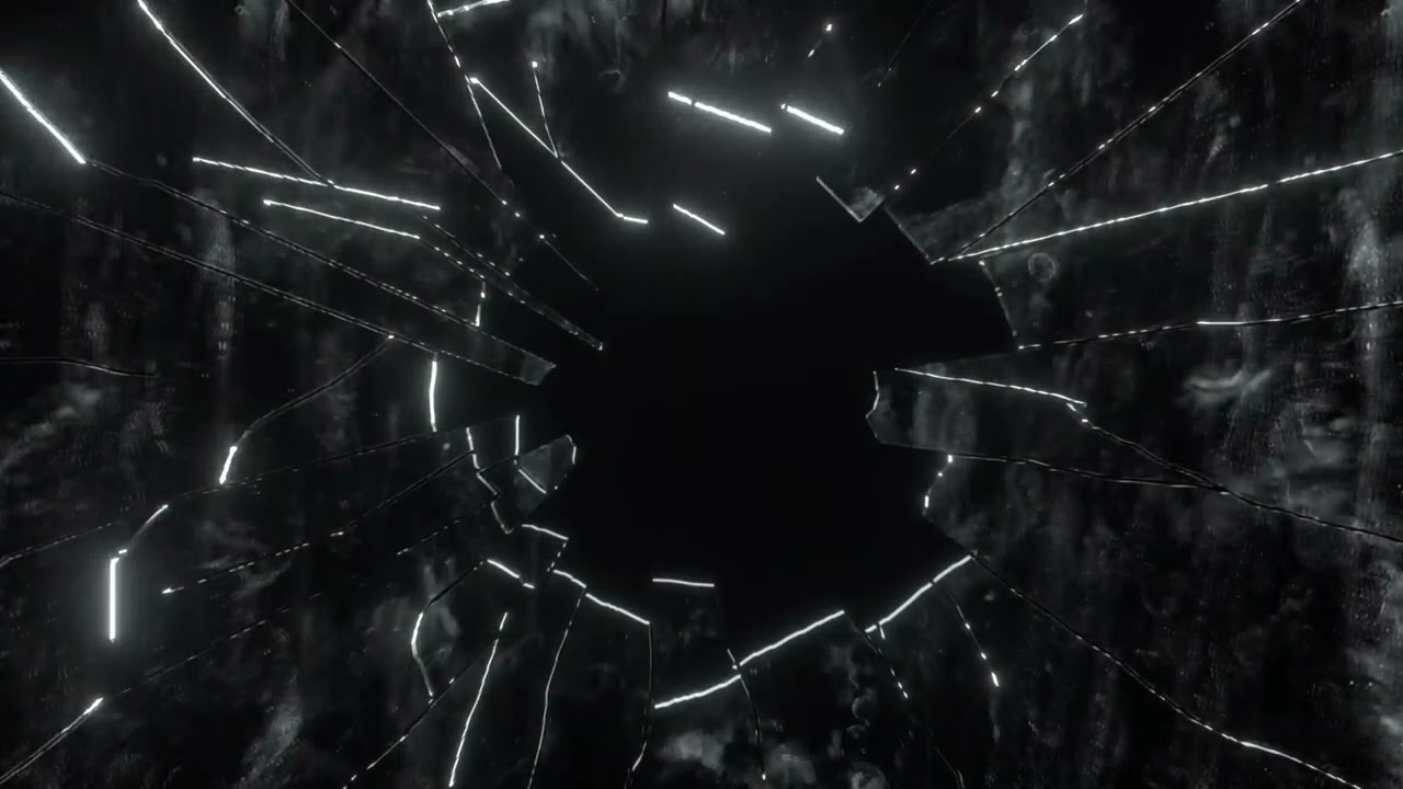 4K Glass Breaking Video Elements 🖥️