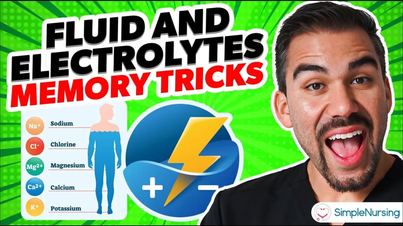 Fluid & Electrolyte Tricks for NCLEX RN & LPN 🩺
