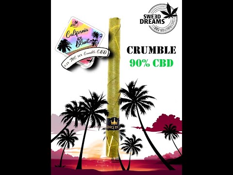 BLUNT CALIFORNIA ICE CBD 🤯 Crumble puro CBD al 90% by 🥬 Sweed Dreams CBD 💚