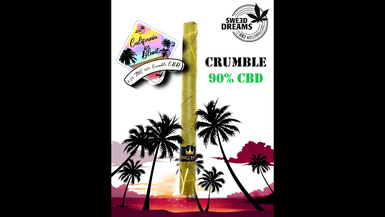 Discover Blunt California Ice CBD Crumble β 90% Pure CBD by Sweed Dreams πΏ