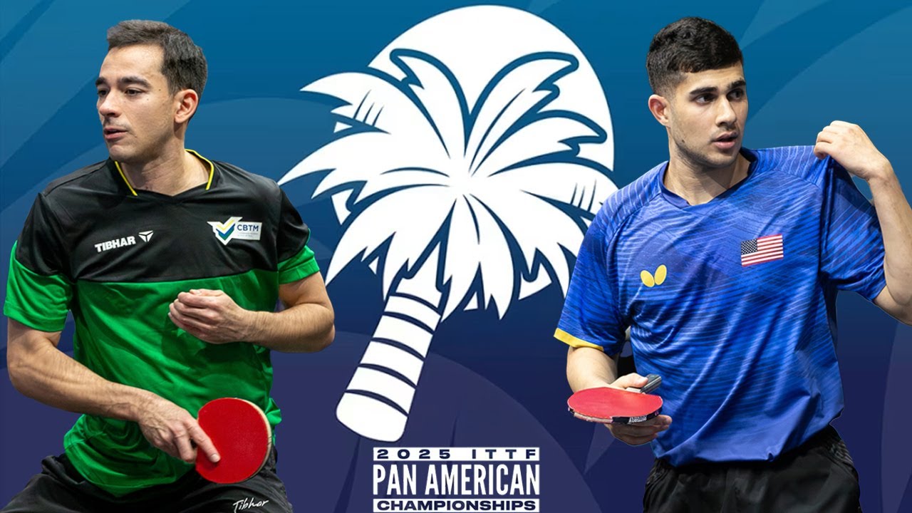 Hugo Calderano vs Kanak Jha | 2025 ITTF Pan American Championships Final 🏆