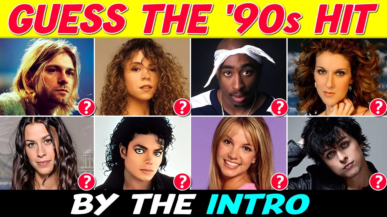 Guess the '90s Song by Its Intro 🎶