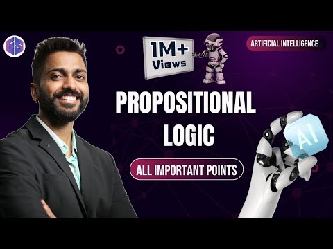 Lec-21: Propositional Logic in Artificial Intelligence | Knowledge Representation | All Imp Points