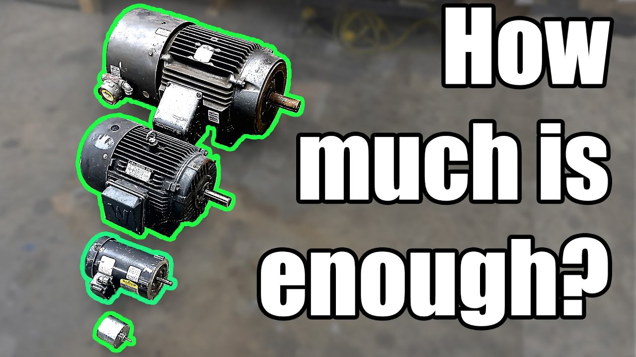 Electric Motor Sizing Made Easy: A Complete Beginner's Guide βοΈ